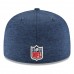 Men's New England Patriots New Era Navy/Red 2018 NFL Sideline Home Historic 59FIFTY Fitted Hat 3058375